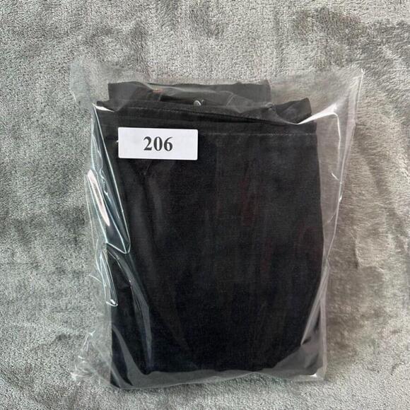 H&M Jeans Womens 16 Black Baggy Fit Dad Jeans Loose 90s Fit High Waist - Picture 9 of 9